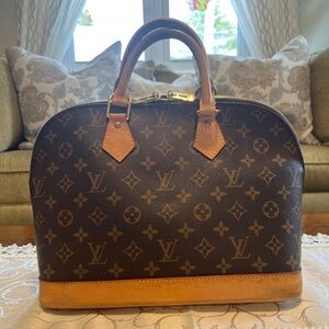 Louis Vuitton Vintage Alma Handbag